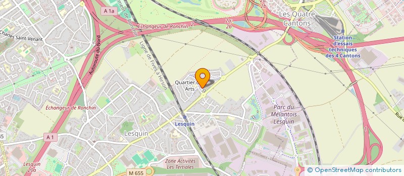 localisation de l'entreprise MADAME SAMIA ADJABI à LESQUIN