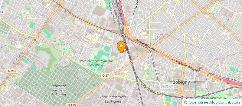 localisation de l'entreprise MADAME SAMIA ADJABI  BOBIGNY