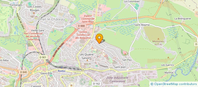 localisation de l'entreprise MADAME SAMIA AHAMMOUT  ONET-LE-CHATEAU