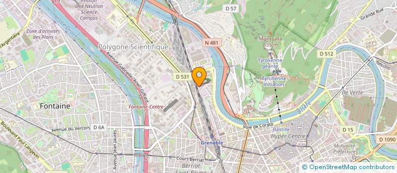 localisation de l'entreprise MADAME SAMIA AHMIDI à GRENOBLE