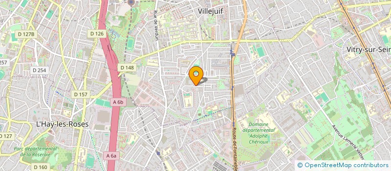 localisation de l'entreprise MADAME SAMIA AIDROUS à VILLEJUIF