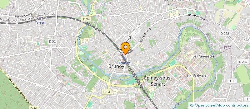 localisation de l'entreprise MADAME SAMIA AISSAOUI à BRUNOY