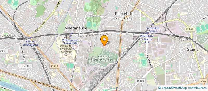 localisation de l'entreprise MADAME SAMIA AISSINE à PIERREFITTE-SUR-SEINE