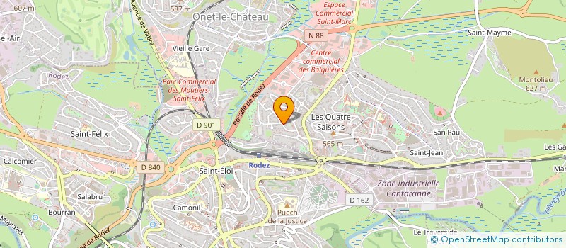 localisation de l'entreprise MADAME SAMIA ARIBI  ONET-LE-CHATEAU