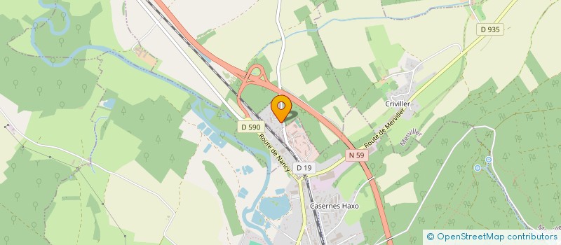 localisation de l'entreprise MADAME SAMIA ATTIA  BACCARAT