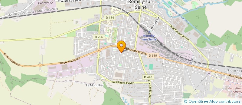 localisation de l'entreprise MADAME SAMIA AYARI à ROMILLY-SUR-SEINE