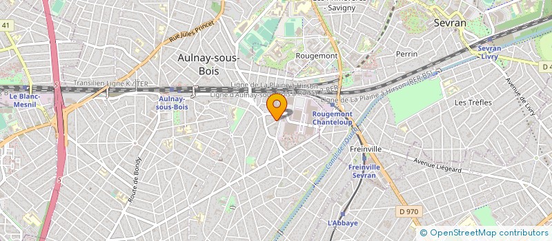 localisation de l'entreprise MADAME SAMIA BABA-ALI à AULNAY-SOUS-BOIS