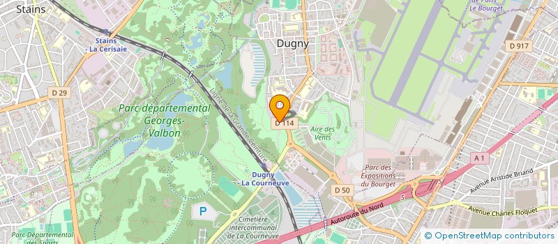 localisation de l'entreprise MADAME SAMIA BEJAOUI  DUGNY