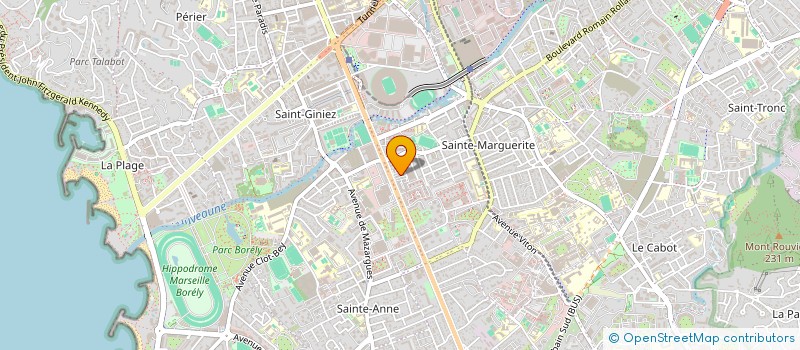 localisation de l'entreprise MADAME SAMIA BELBACHIR à MARSEILLE