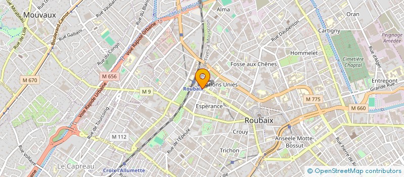 localisation de l'entreprise MADAME SAMIA BEN-HASSEN à ROUBAIX