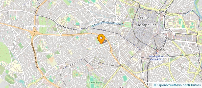 localisation de l'entreprise MADAME SAMIA BENATYA  MONTPELLIER