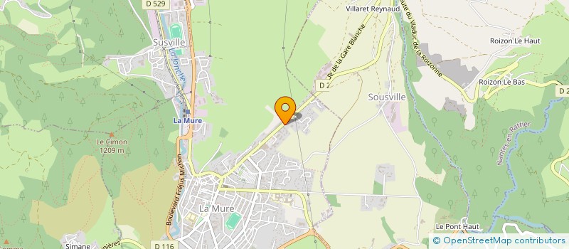 localisation de l'entreprise MADAME SAMIA BENGAOUI  LA MURE