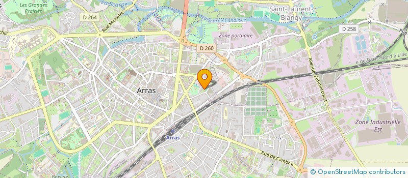 localisation de l'entreprise MADAME SAMIA BENGUENEB à ARRAS