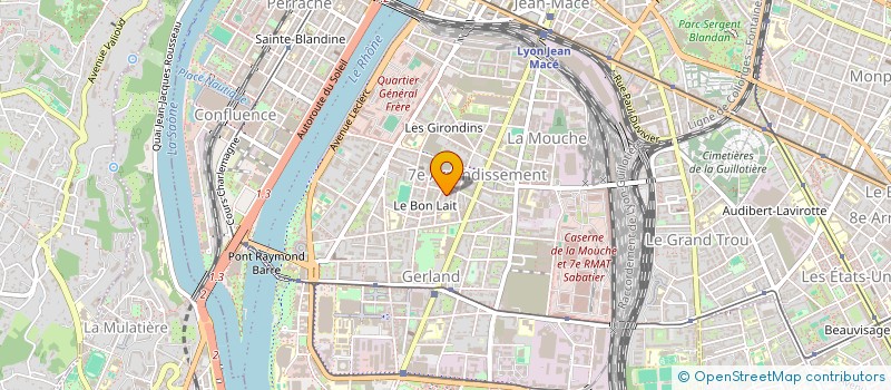 localisation de l'entreprise MADAME SAMIA BENYOUB  LYON