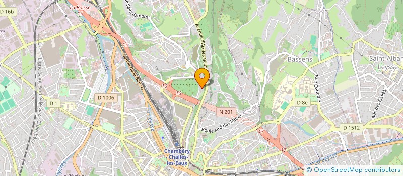 localisation de l'entreprise MADAME SAMIA BOUDOUKHA  CHAMBERY