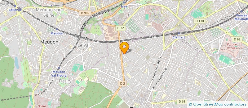 localisation de l'entreprise MADAME SAMIA BOUKAROUI à CLAMART