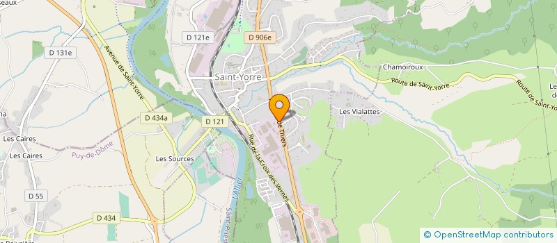 localisation de l'entreprise MADAME SAMIA BOUNECHADA à SAINT-YORRE