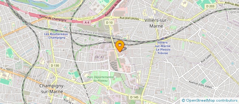 localisation de l'entreprise MADAME SAMIA BOUSMAHA à CHAMPIGNY-SUR-MARNE