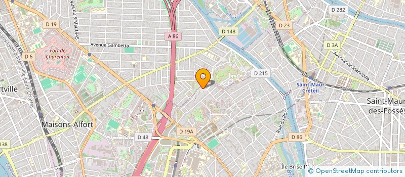 localisation de l'entreprise MADAME SAMIA BOUTAMINE  CRETEIL