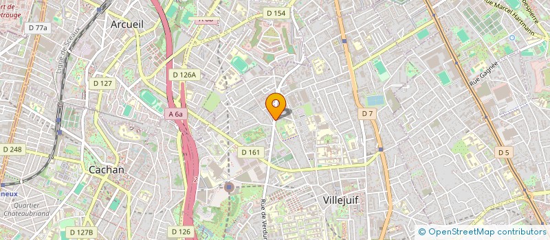 localisation de l'entreprise MADAME SAMIA BOUZGHAYA  VILLEJUIF