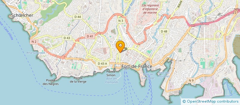 localisation de l'entreprise MADAME SAMIA DEEB à FORT-DE-FRANCE