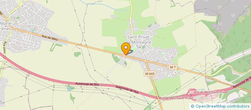 localisation de l'entreprise MADAME SAMIA DJAMAA  SAINT-PRIVAT-LA-MONTAGNE