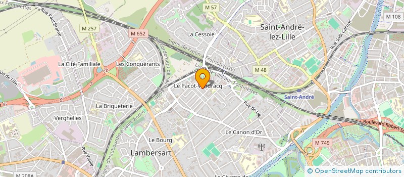 localisation de l'entreprise MADAME SAMIA DJENDOUBI à LAMBERSART
