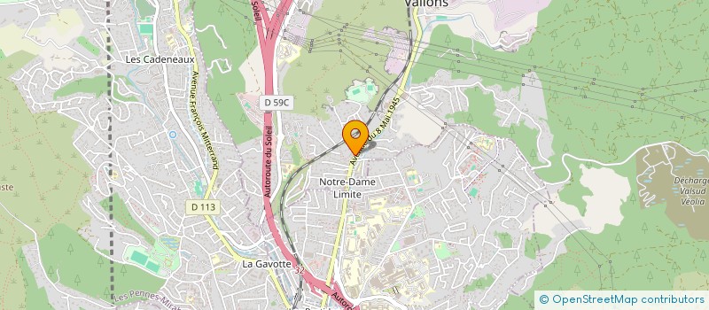 localisation de l'entreprise MADAME SAMIA DJERIDI à SEPTEMES-LES-VALLONS