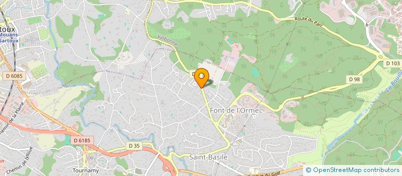 localisation de l'entreprise MADAME SAMIA DJERRAD à MOUGINS
