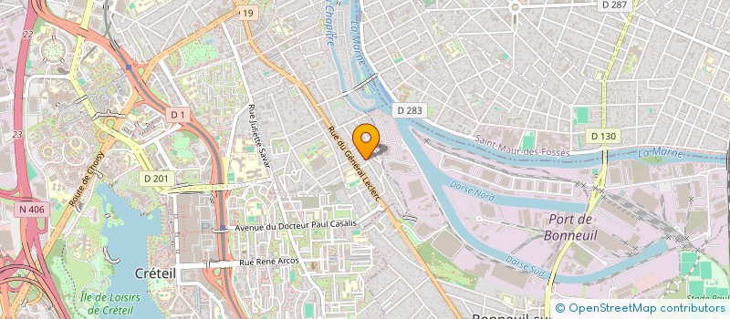 localisation de l'entreprise MADAME SAMIA DRAOUA  CRETEIL