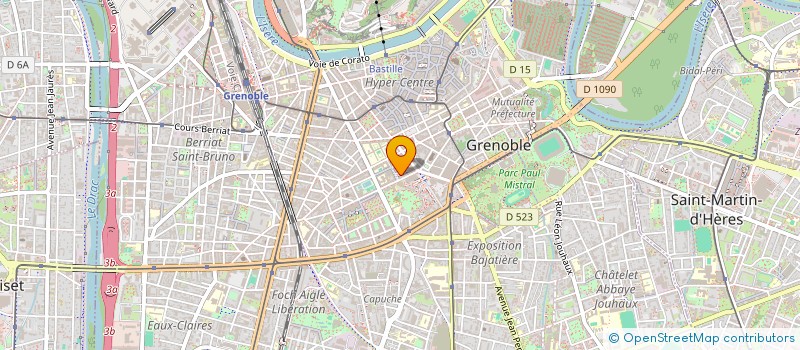 localisation de l'entreprise MADAME SAMIA EL BARAKATI à GRENOBLE