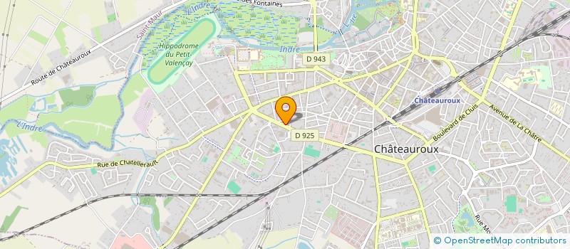 localisation de l'entreprise MADAME SAMIA EL HADJJAM à CHATEAUROUX