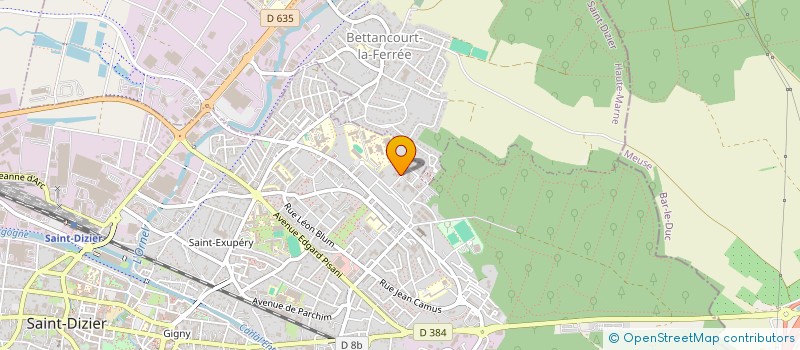 localisation de l'entreprise MADAME SAMIA EL HARRANI  SAINT-DIZIER