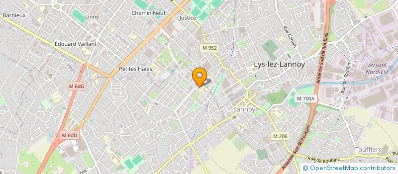 localisation de l'entreprise MADAME SAMIA FACI  HEM