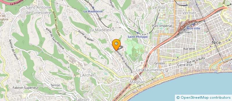 localisation de l'entreprise MADAME SAMIA FADIL à NICE