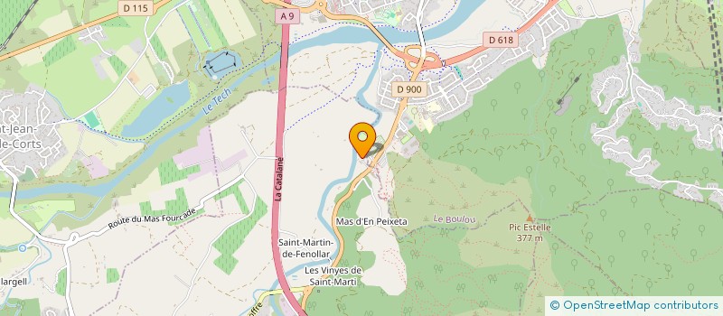 localisation de l'entreprise MADAME SAMIA FALFOUL  MAUREILLAS-LAS-ILLAS