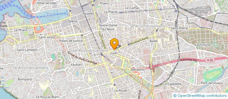 localisation de l'entreprise MADAME SAMIA FOUIRA  MARSEILLE