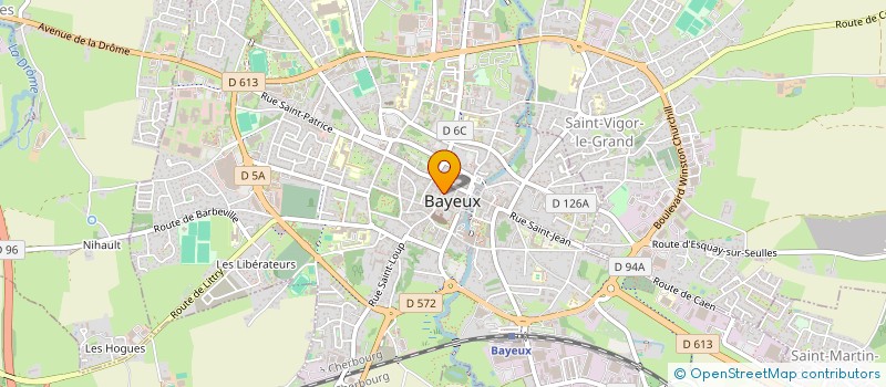 localisation de l'entreprise MADAME SAMIA GARNIER à BAYEUX