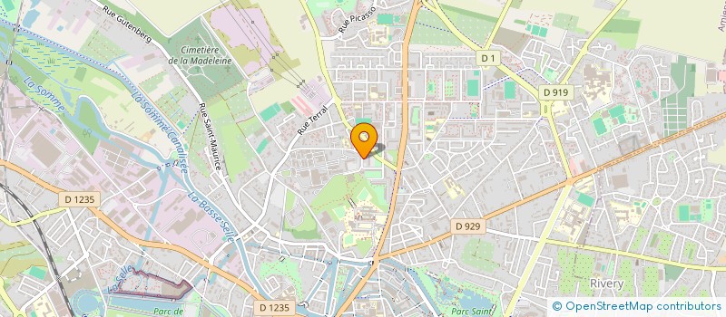 localisation de l'entreprise MADAME SAMIA GASMI  AMIENS