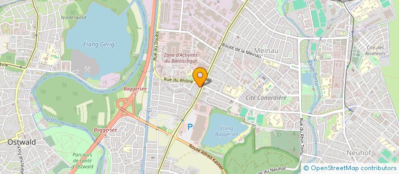 localisation de l'entreprise MADAME SAMIA GHANEM  STRASBOURG