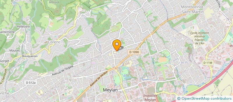 localisation de l'entreprise MADAME SAMIA GHERAIEB à MEYLAN