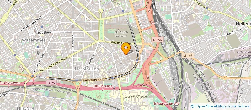 localisation de l'entreprise MADAME SAMIA GUEDIH à LILLE