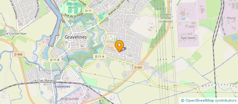 localisation de l'entreprise MADAME SAMIA HACHI à GRAVELINES