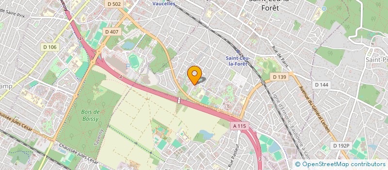 localisation de l'entreprise MADAME SAMIA HALIS  SAINT-LEU-LA-FORET