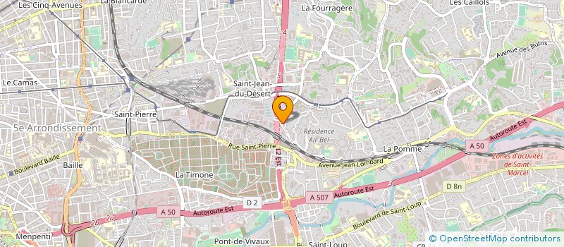 localisation de l'entreprise MADAME SAMIA HAMADI à MARSEILLE 11EME
