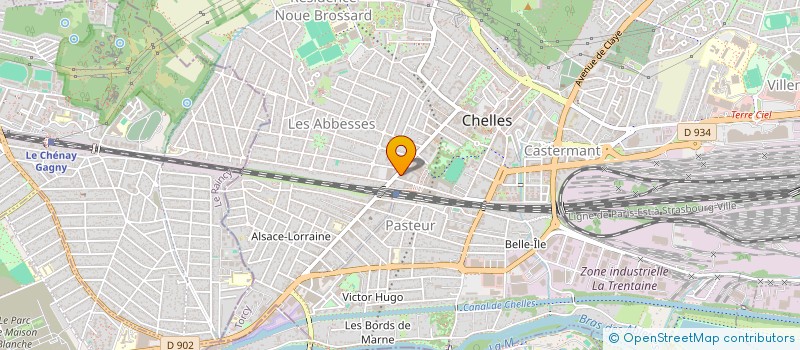 localisation de l'entreprise MADAME SAMIA HAYOUNI  CHELLES