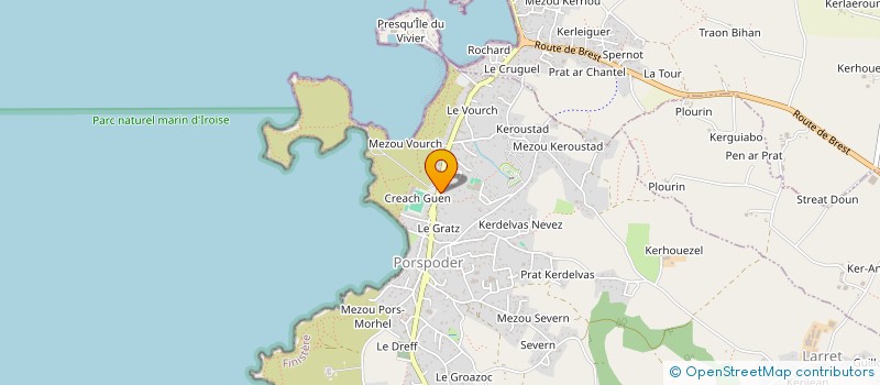 localisation de l'entreprise MADAME SAMIA HOUSNI à PORSPODER