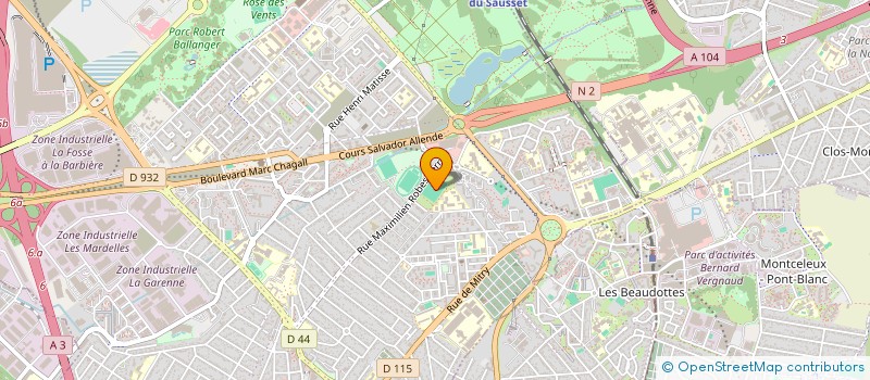 localisation de l'entreprise MADAME SAMIA JABRI à AULNAY-SOUS-BOIS