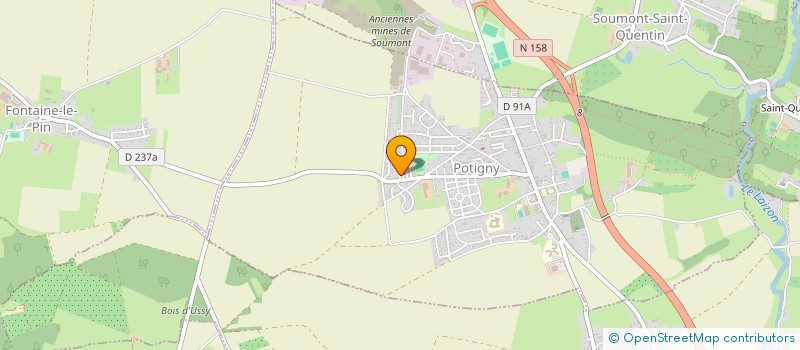 localisation de l'entreprise MADAME SAMIA KHAOUANI à POTIGNY