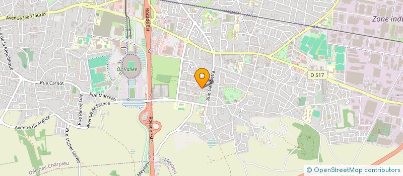 localisation de l'entreprise MADAME SAMIA KHAROUBI  MEYZIEU